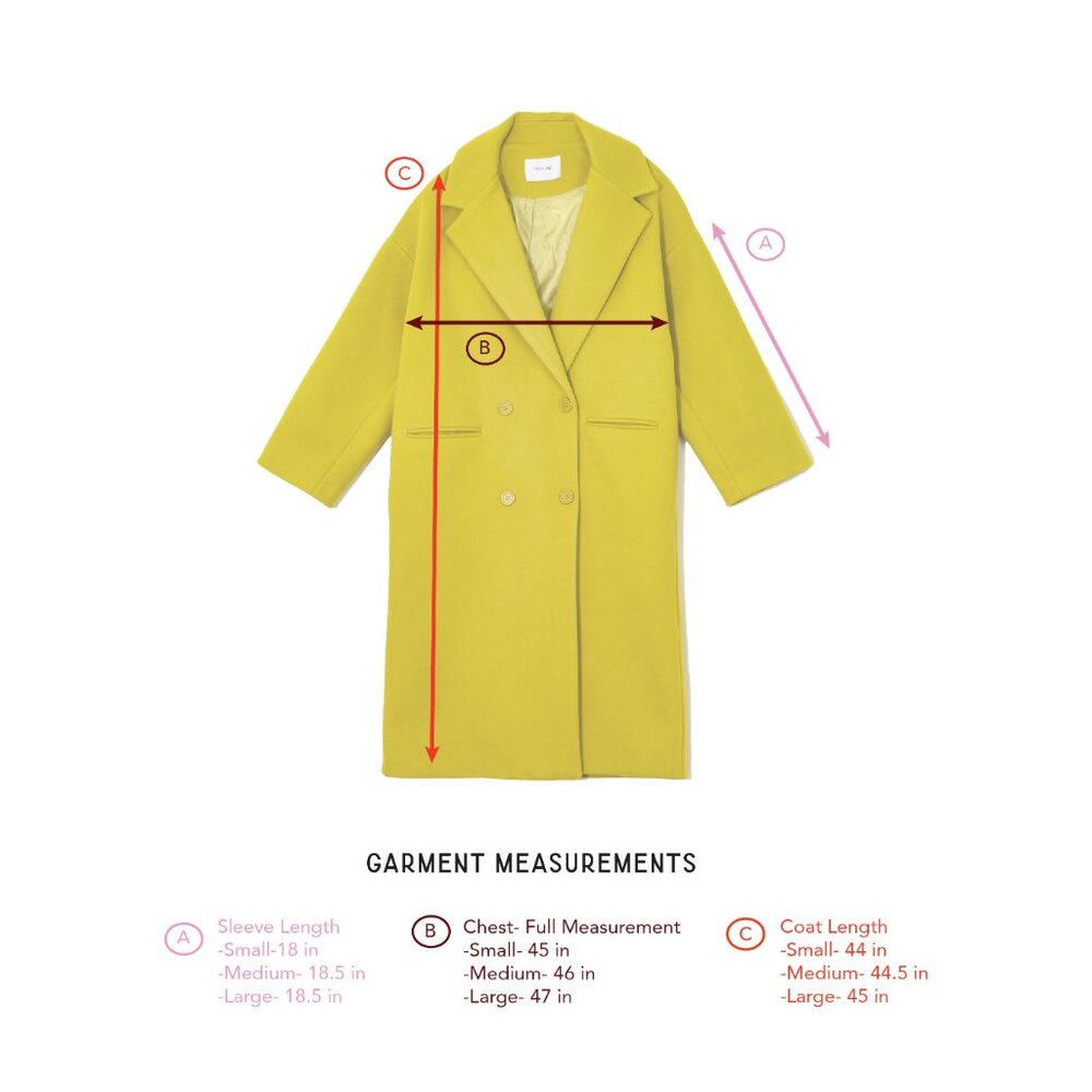 Green Double Breasted Statement Coat - image 6